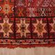 Vintage Moroccan Wool Rug 214 x 325 cm, Berber Handmade Rug Unique