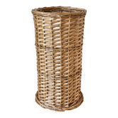 Vintage rattan umbrella stand