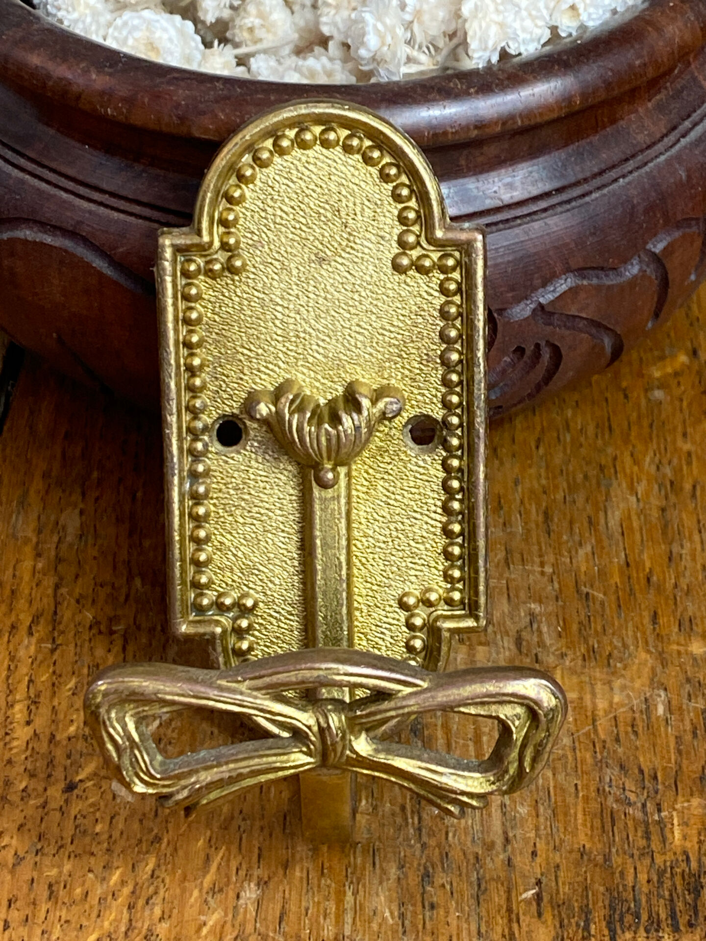 Brass hook
