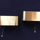Pair of Golden wall light