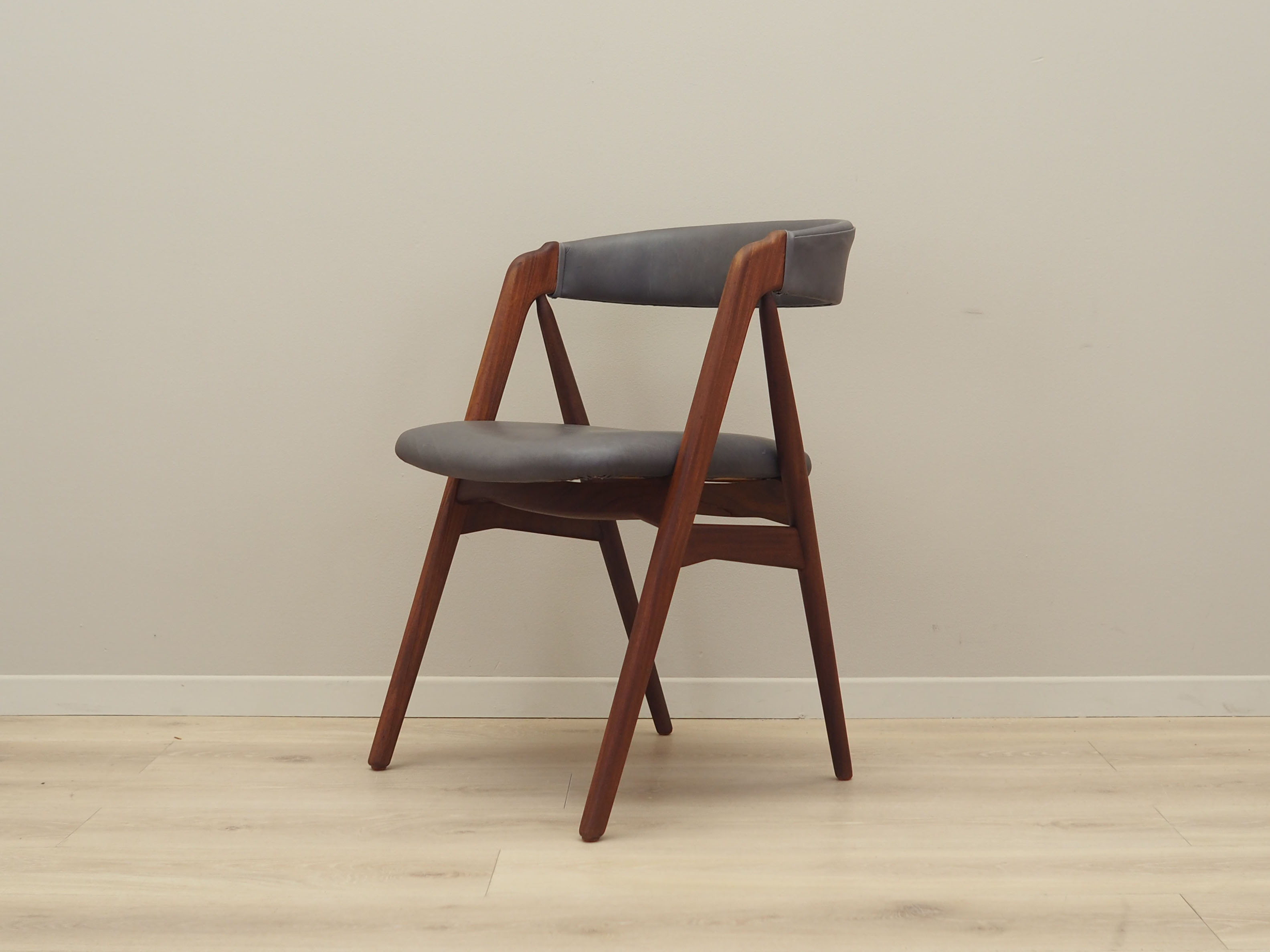 Teak chair, Danish design, 1960s, designer: Th Harlev, manufacture: Farstrup Møbler