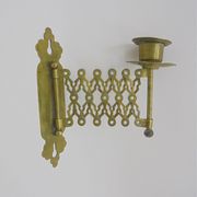 Wall-moving candlestick