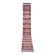 Vintage Turkish hallway rug 78x642 cm