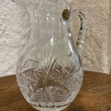 Hand-cut crystal decanter