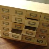 small wooden drawer unit