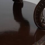 Antique French Side Table from the Early 1900s with a Marble Top