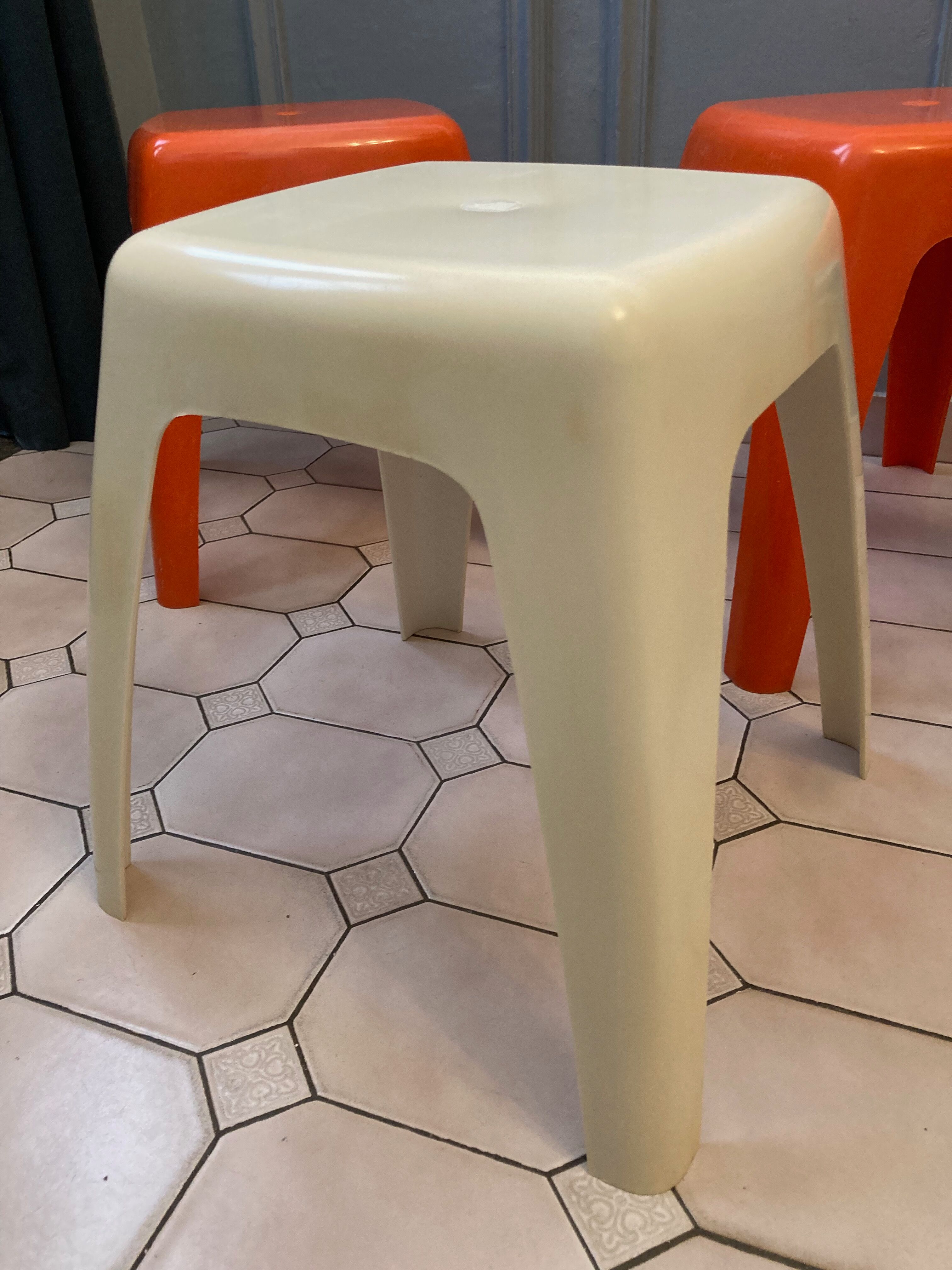 Trio of Vintage FLAIR stools