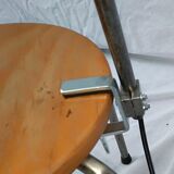 Old metal workshop lamp fixing vice clip