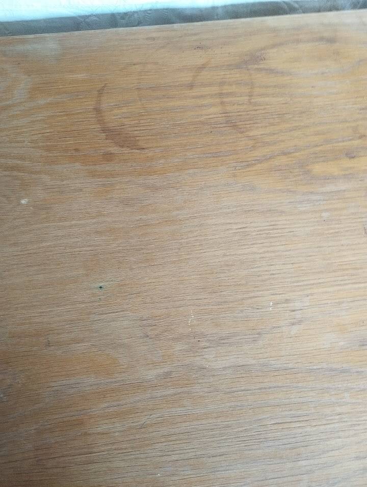 Geometric desk vintage design 1950s