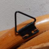 Bamboo circular mirror