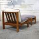 Fauteuil vintage en chêne