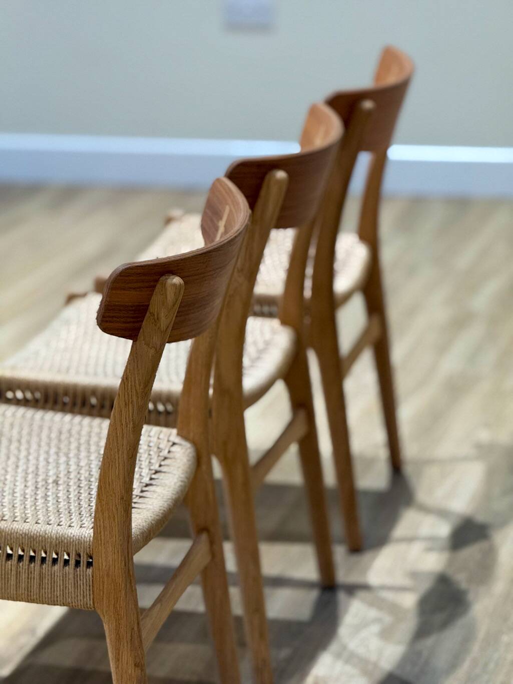 CH23 Dining Chairs by Hans J. Wegner for Carl Hansen & Søn, 1950s, Set of 8