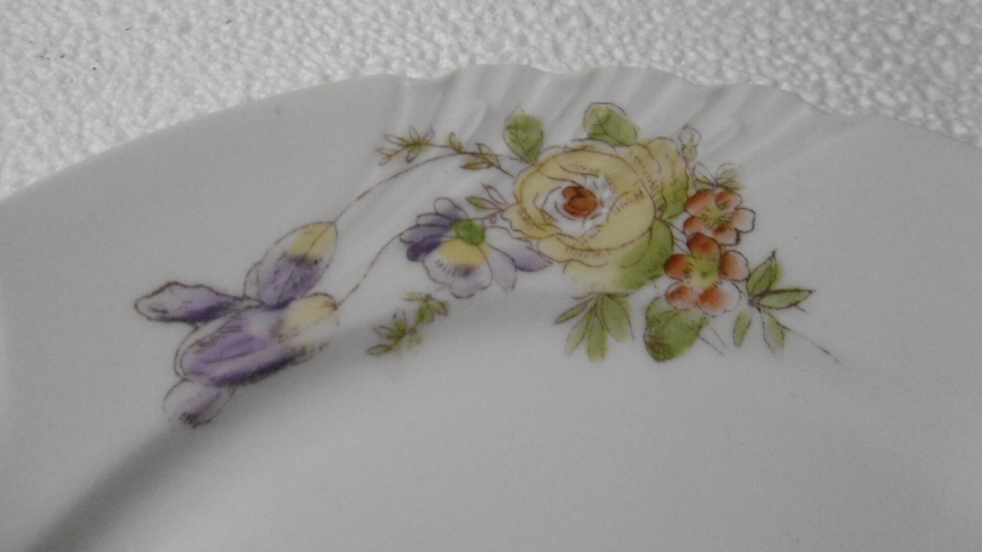 Antique porcelain plates