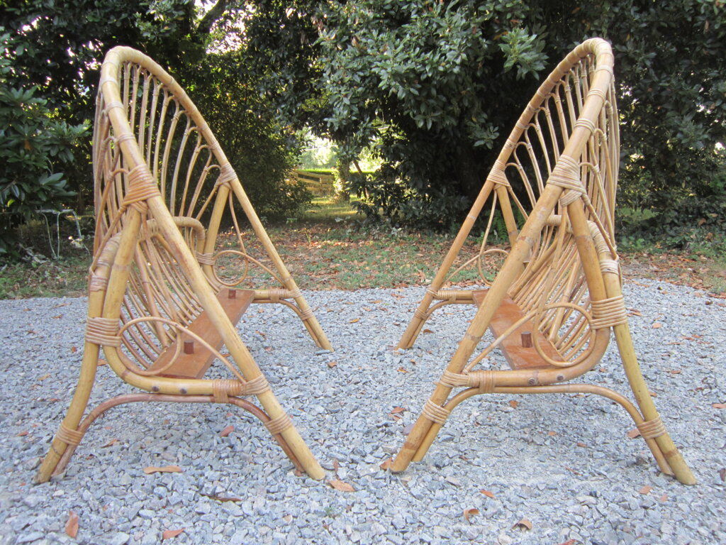 Cot basket rattan