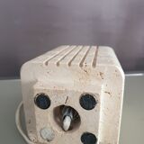 Travertine lamp 1970