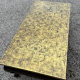 Coffee table gilded tray