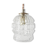 Baladeuse en verre ciselé