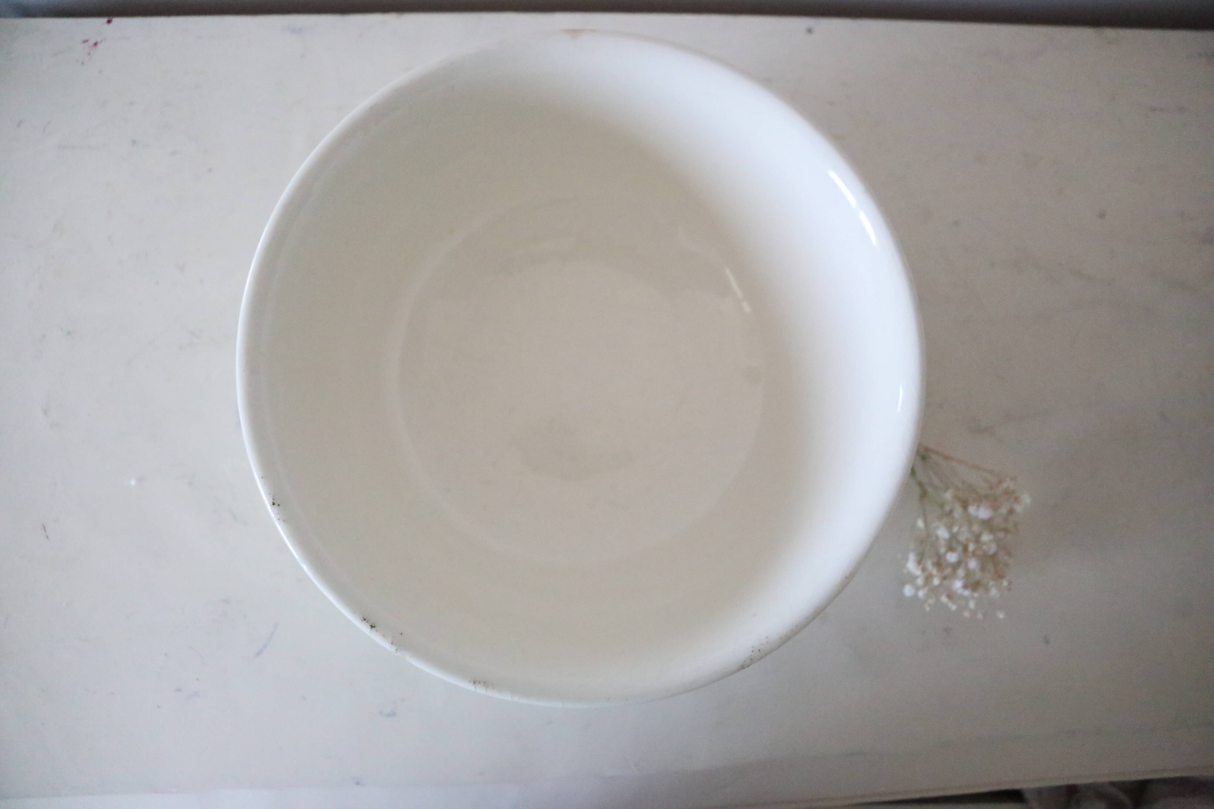 Green mint salad bowl, Villeroy and Boch, vintage