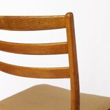 4 Vintage Swedish Oak Chairs | Alb Johansson & Söner | 1960s | One Repaired