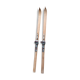 Pair of skis in the 1920s wood