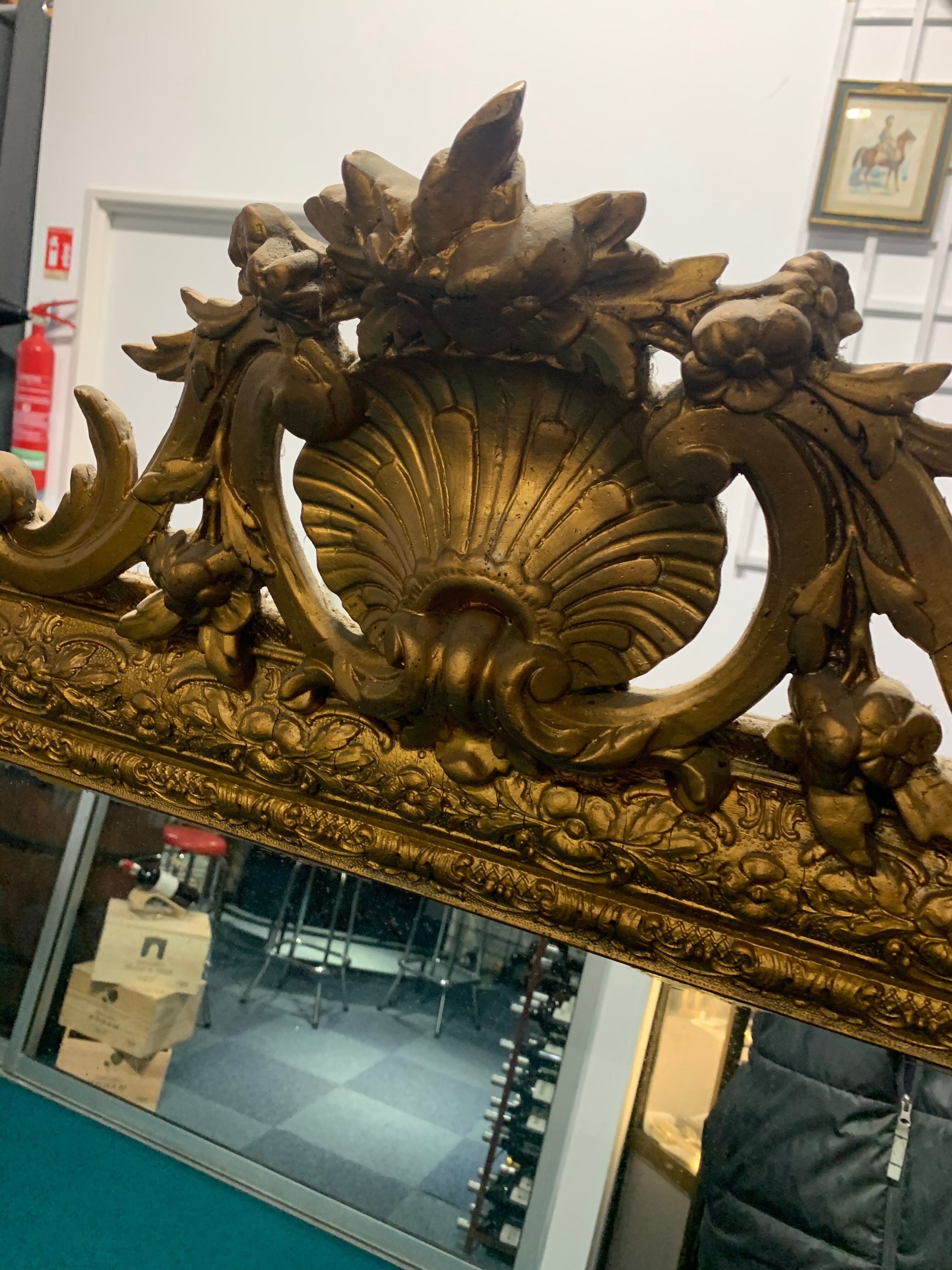 Louis XV mirror - 155x85cm