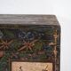 Coffre chinois ancien peint en bois de pin – Chine, circa 1900