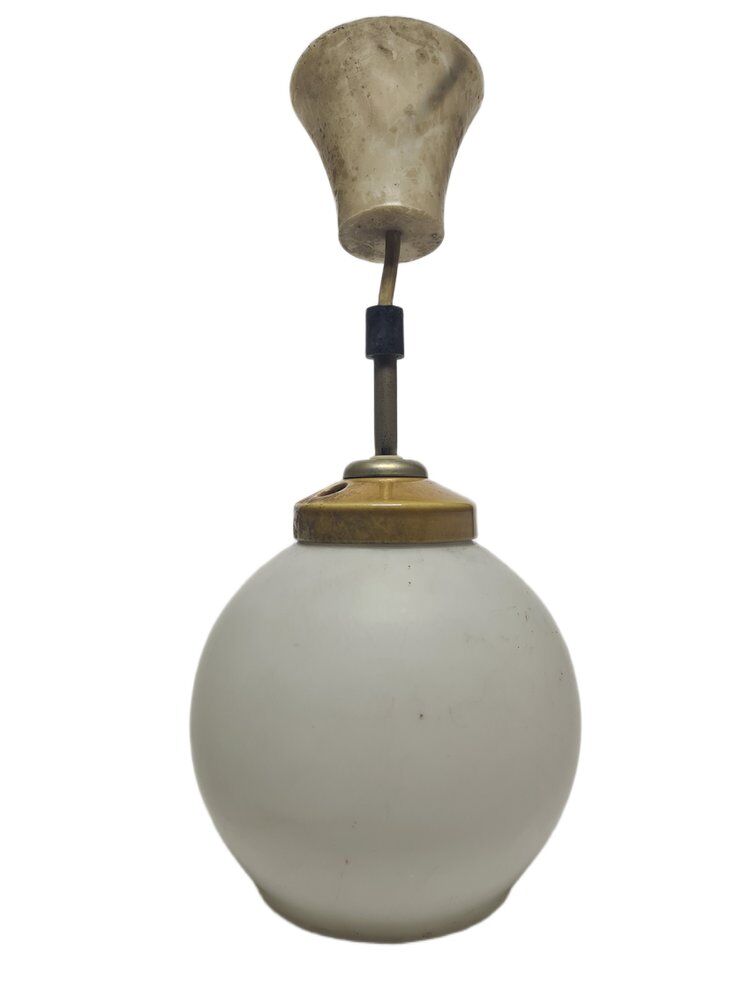 Postmodern Communist pendant lamp, Poland, 1970s