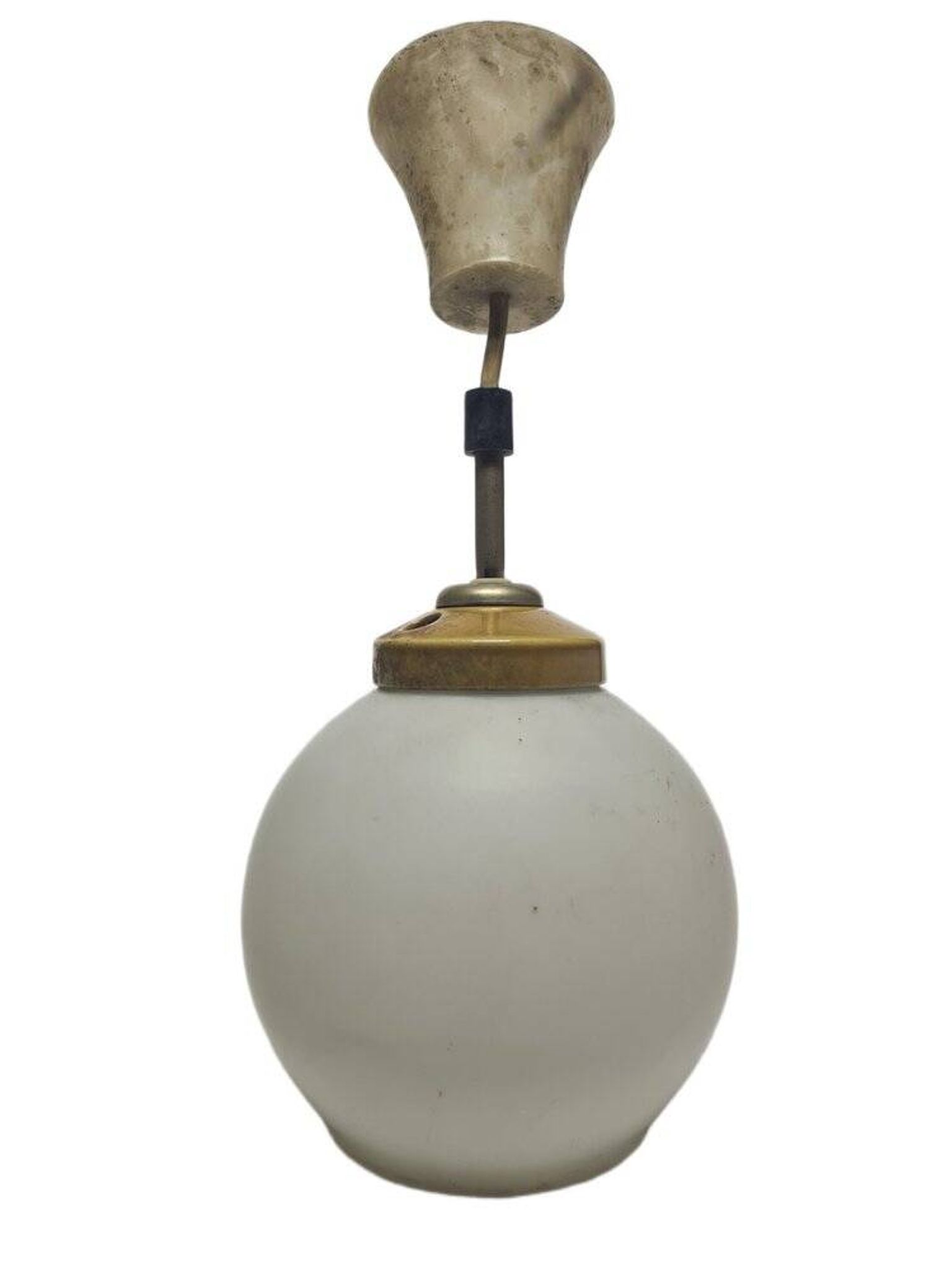 Postmodern Communist pendant lamp, Poland, 1970s