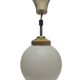 Postmodern Communist pendant lamp, Poland, 1970s