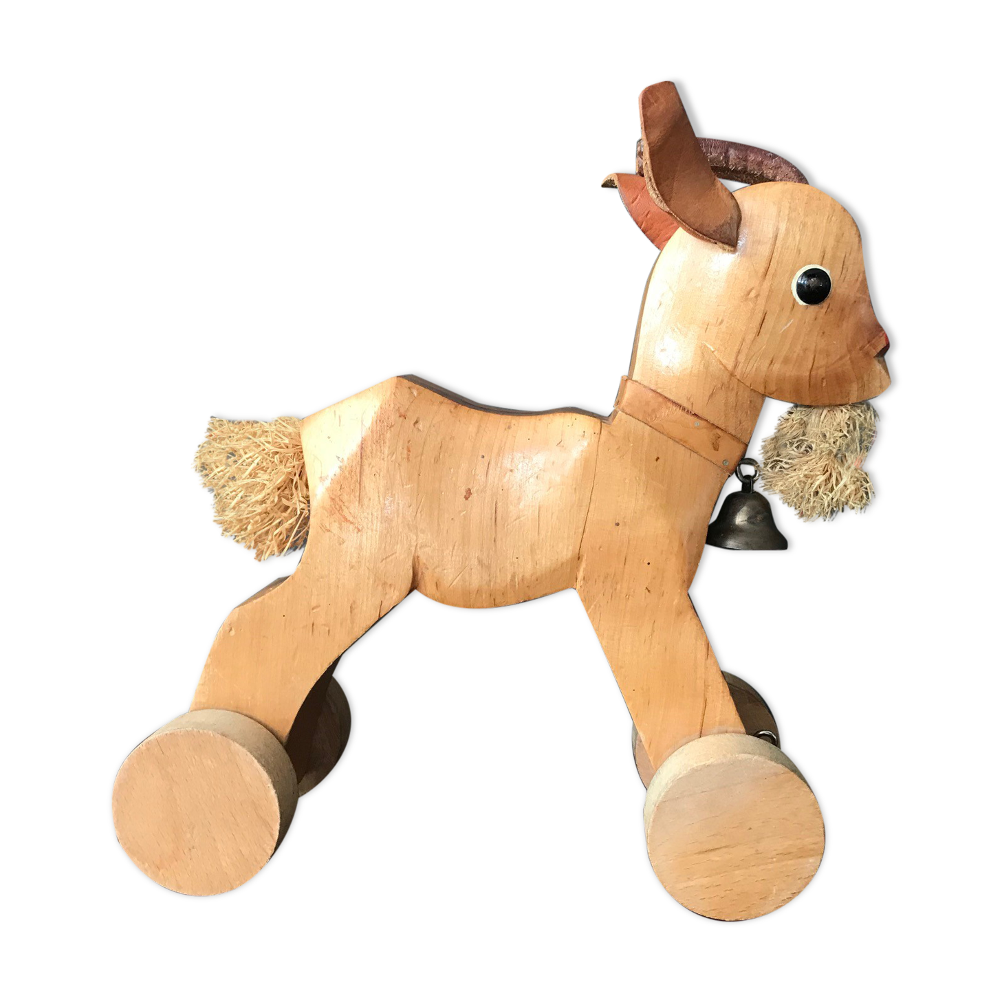 Franz Carl Weber's wooden goat 1960 handmade