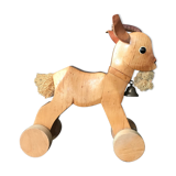 Franz Carl Weber's wooden goat 1960 handmade