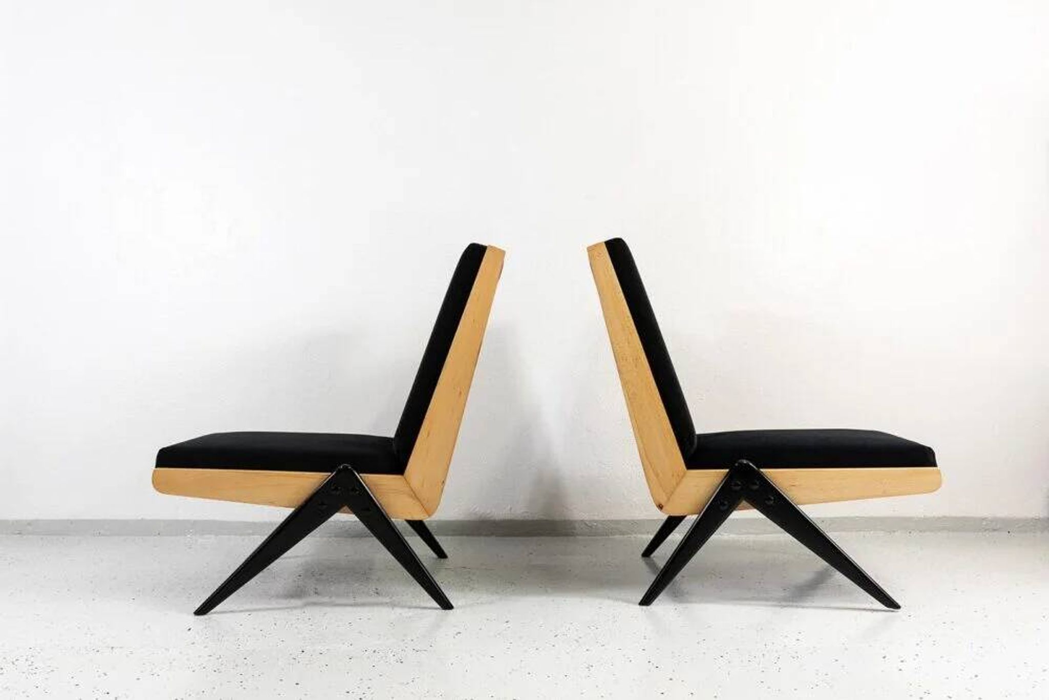 Modernist Chairs, Type 1312 By Slupskie Furniture Factory, Poland, 1960s