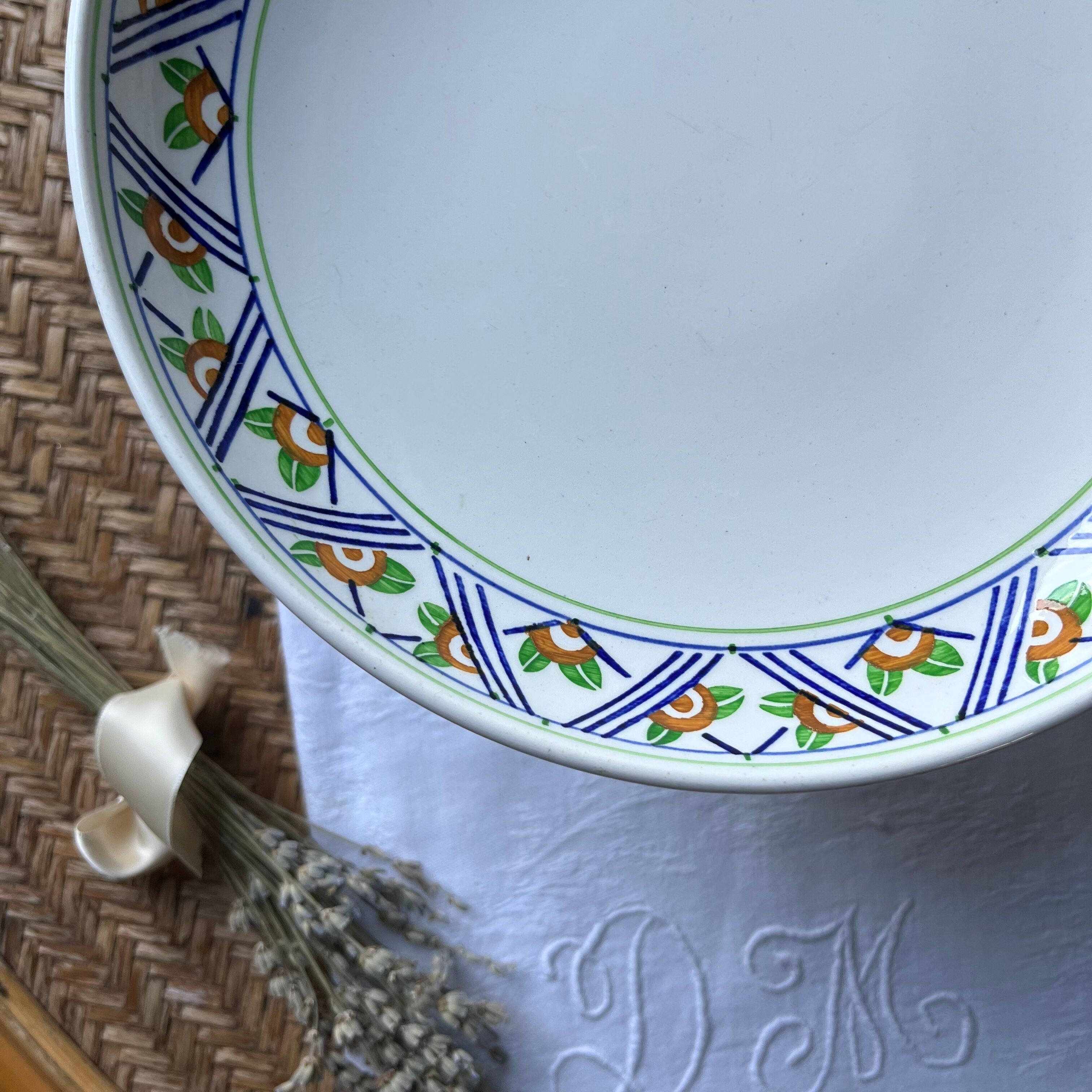 Compotier Sarreguemines Digoin