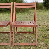 Vintage folding chairs