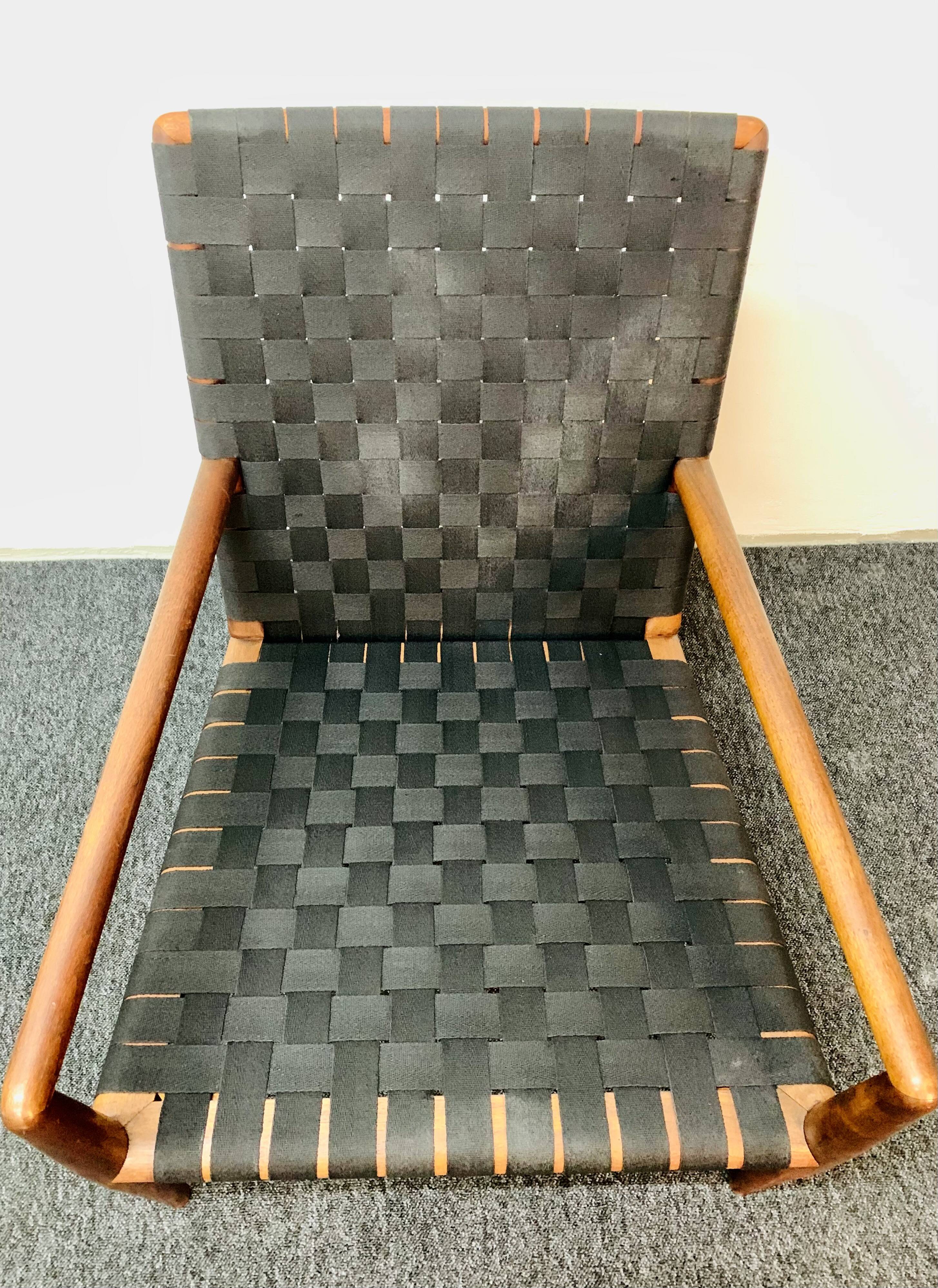 Set of 2 Walnut Lounge Chairs by T.H. Robsjohn-Gibbings for Widdicomb
