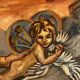 Modern oil on canvas in the style of Tiepolo.