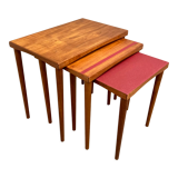 Coffee table pull-out Scandinavian design 1950