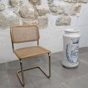 Antique Talavera Ceramic Umbrella and Walking Stick Stand with Bilbao Coat