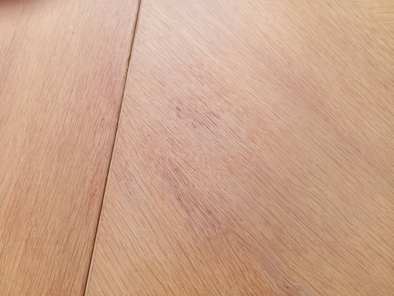 Large oak table by Guillerme & Chambron