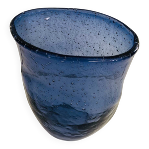 Vase en verre soufflé - circa