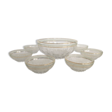 Vintage fruit salad service