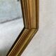 Octagonal Wall Mirror with Vintage Molded Gilded Wood Frame