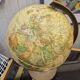 Old illuminated globe
