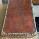 Flat wooden trunk