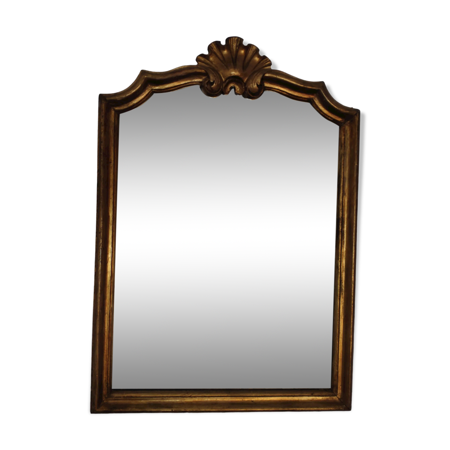 Old gilded mirror, 57x40 cm