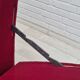 1960s, Danish velour 2 seater drop arm sofa, velour, original condition.
