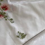 Table service and those hollyhock napkins