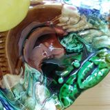 Vallauris Lemon Barbotine Dish