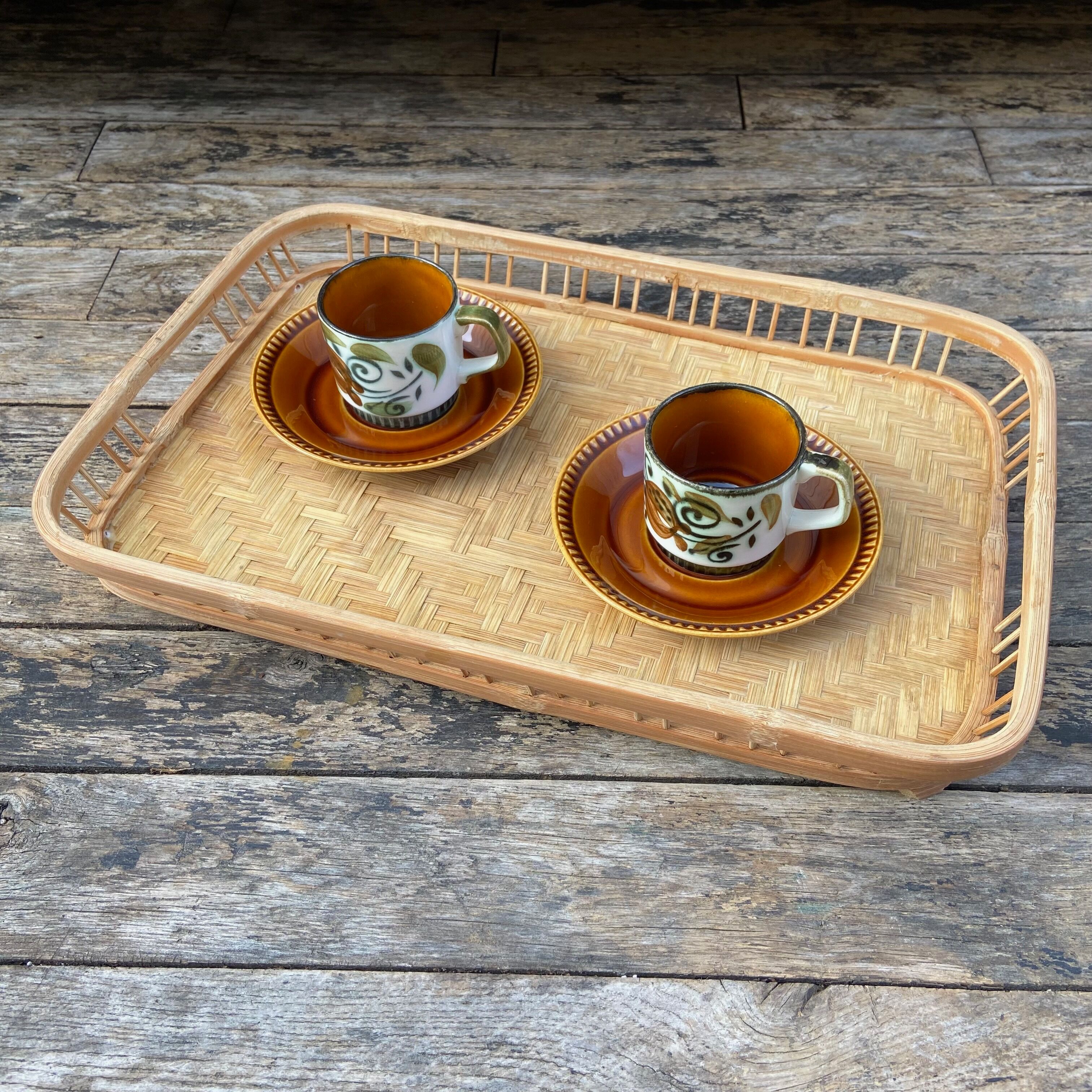 Bamboo serving tray