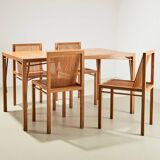 Rare 1st Edition 'Latjes' Dining Set by Ruud Jan Kokke Netherlands 1986